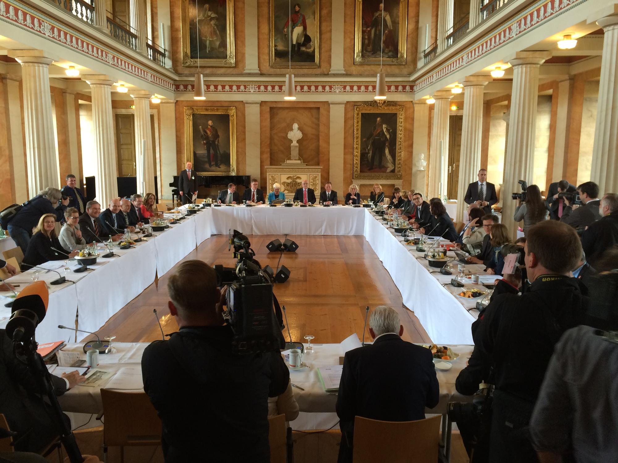 Pressekonferenz Koalition